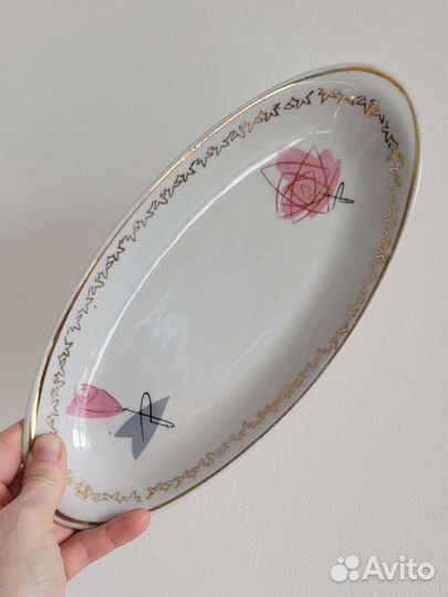 Блюдо овальное