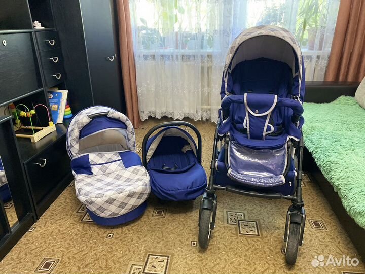 Коляска 3 в 1 Mateo