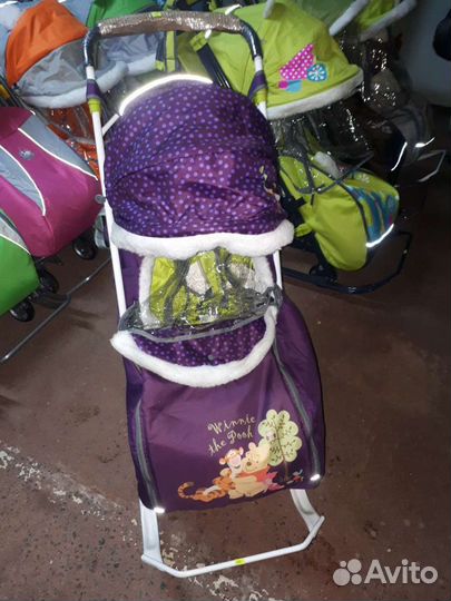 Санки коляска ника