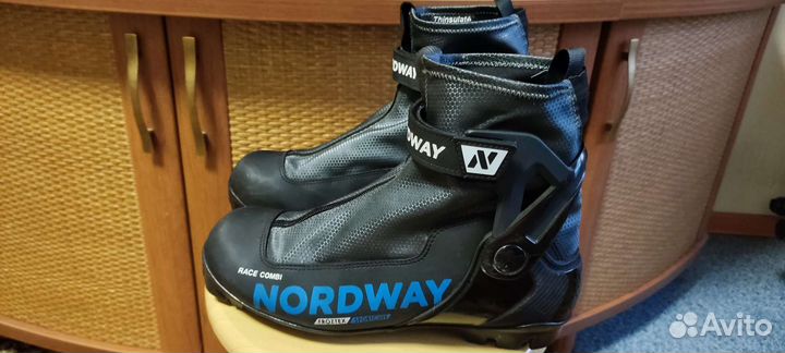Лыжные ботинки combi nordway 42р. 26,5см