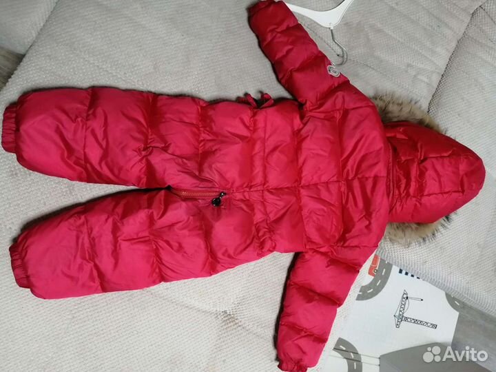 Комбинезон на девочку moncler оригинал