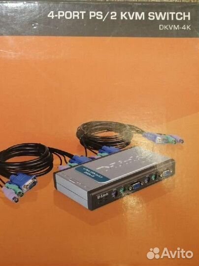 KVM-переключатель D-link dkvm-4K