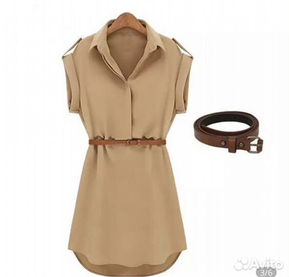 Платье рубашка