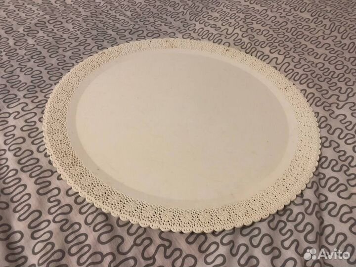 Блюдо поднос пластик большое