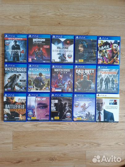 Игры для приставок ps4