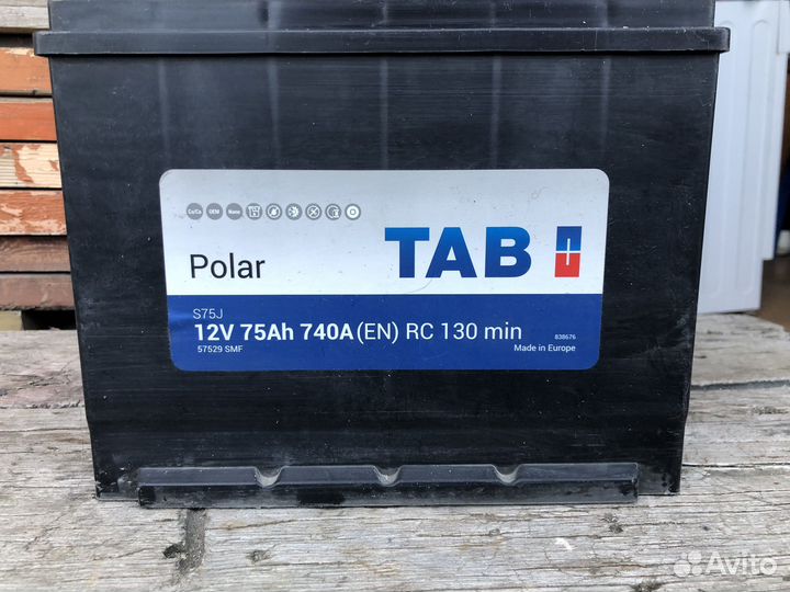 Аккумулятор автомобильный новый