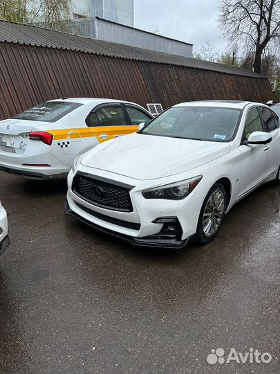 Сплиттер Infiniti Q50/Q50S 2017-2023г