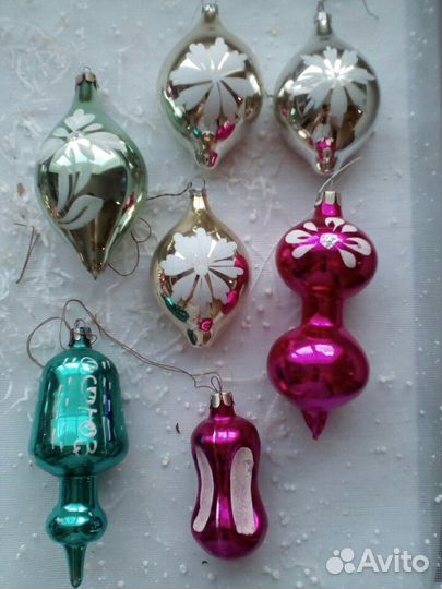 Елочные игрушки СССР