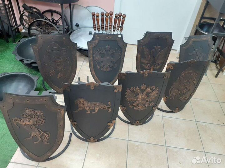 Щит Подставка под шампуры (шампурница)