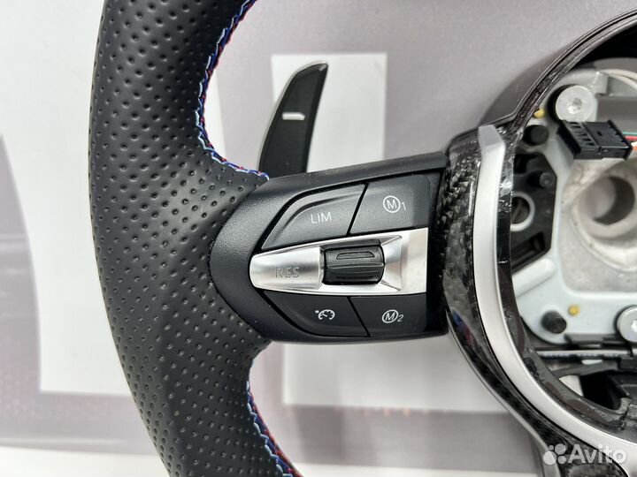 Карбоновый руль BMW F15 F30 С Тахометром