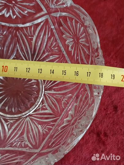 Ваза хрустальная СССР