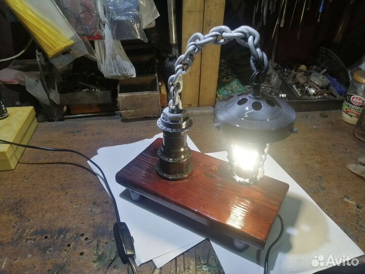 Светильник ручной работы