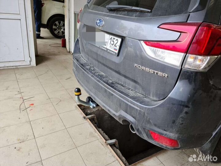 Фаркоп Subaru Forester 2018- с оцинкованным шаром