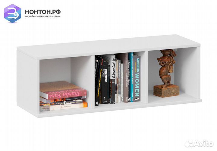 Шкаф навесной Глосс белый