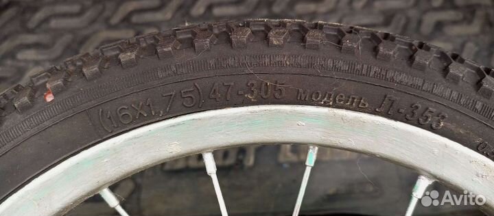 Колеса для велосипеда 16 дюймов