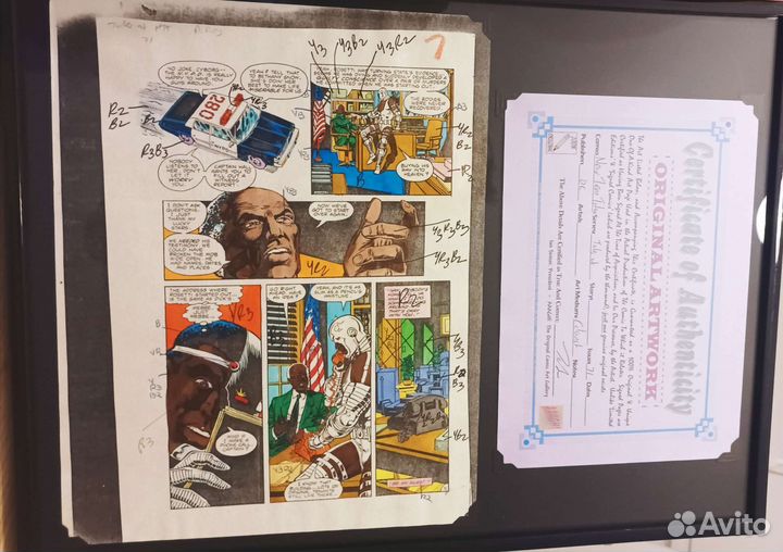 Гайд колориста комикса New Teen Titans 1986г