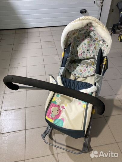 Санки коляска ника 7 2