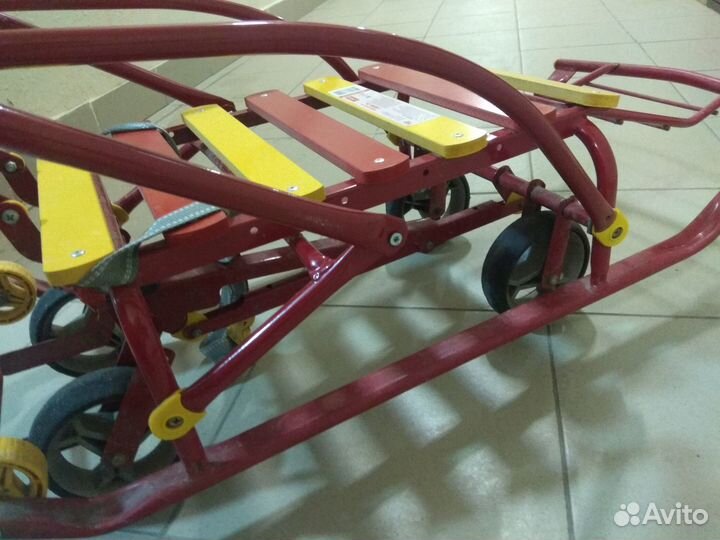 Санки на колесах