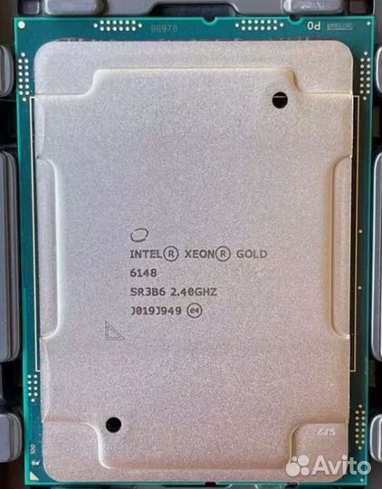 Xeon Gold 6148 20 ядер 2.4-3.7Ghz 30mb 150w