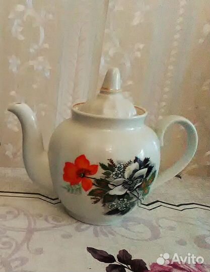 Чайник 1л из фарфора, терка из нержавейки и другое