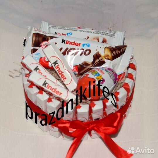 Подарки из киндеров / Киндер букет/ Киндер торт