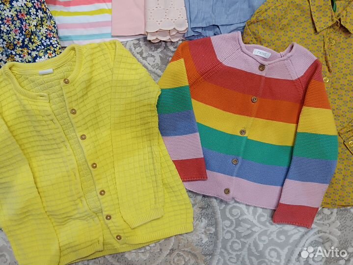 Вещи пакетом для девочки 92 98 zara hm