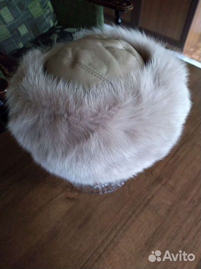 Норковая шапка новая,большой размер