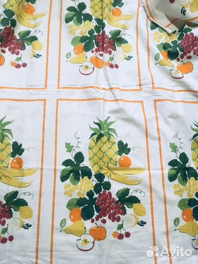 Скатерть лен жаккард СССР