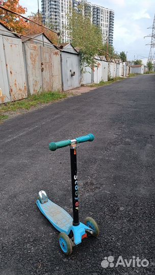 Самокат детский трехколесный