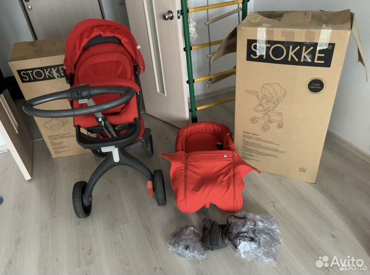 Коляска stokke xplory v5 2в1
