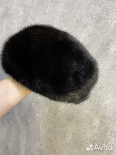 Шапка норковая берет