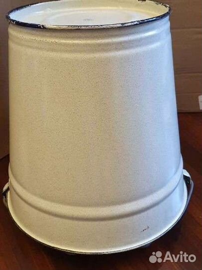 Ведро эмалированное новое