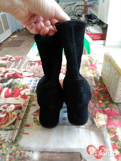 Ботинки замша 39р