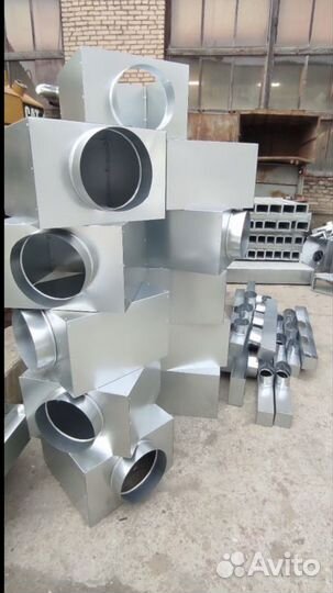 Изготовление оцинкованных воздуховодов