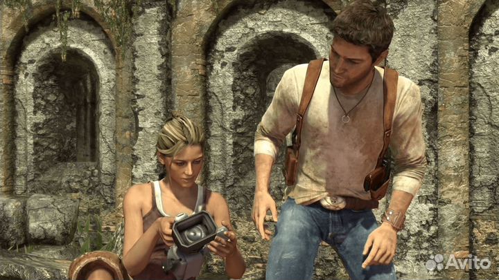 Uncharted: Drake's Fortune. Remastered PS4, русска