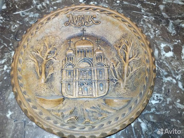 Тарелка настенная Липецк