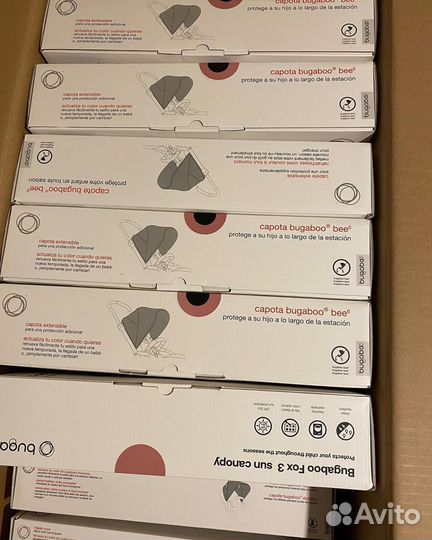 Bugaboo fox bee cameleon buffalo капюшон