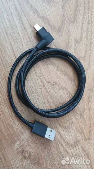 Кабель USB-MicroUsb. Угол 90.Магнитный наконечник