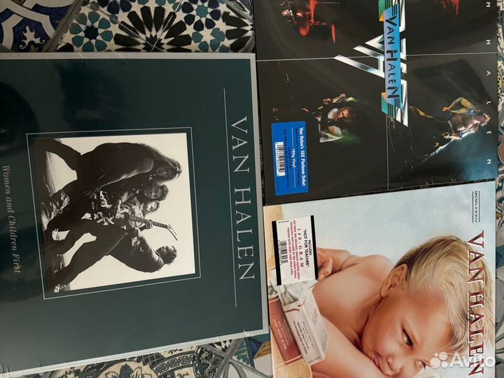 Пластинки Van Halen новые