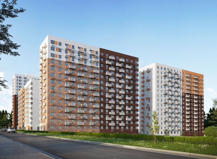 3-к. квартира, 68 м², 4/17 эт.