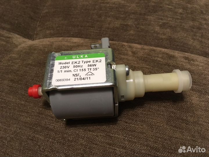 Насос для кофеварки и моящего пылесоса ulka EK2