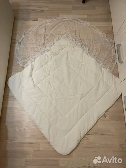 Конверт-одеяло на выписку летний (унисекс)