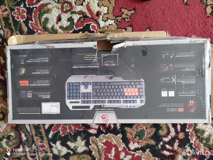 Игровая клавиатура bloody