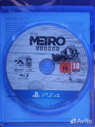 Metro exodus ps4
