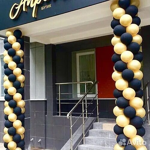 Гирлянда/арка из шаров, оформление входной группы