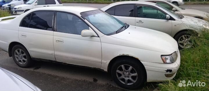 Toyota Corona 1.8 AT, 1994, битый, 343 828 км