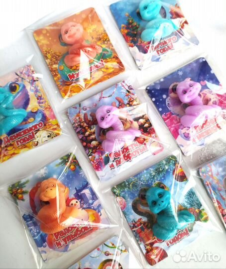 Змейка из мыла+магнитик