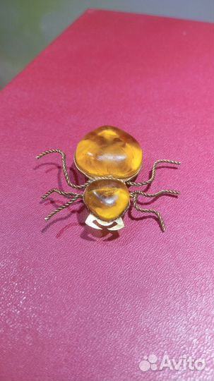 Брошь Жук / Муравей СССР, винтаж