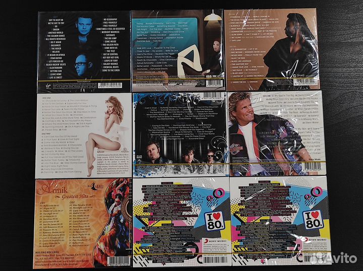 CD диски Chemical Brothers De Phazz Morcheeba A-ha