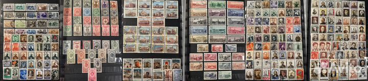 Альбом царских и ранних советских марок